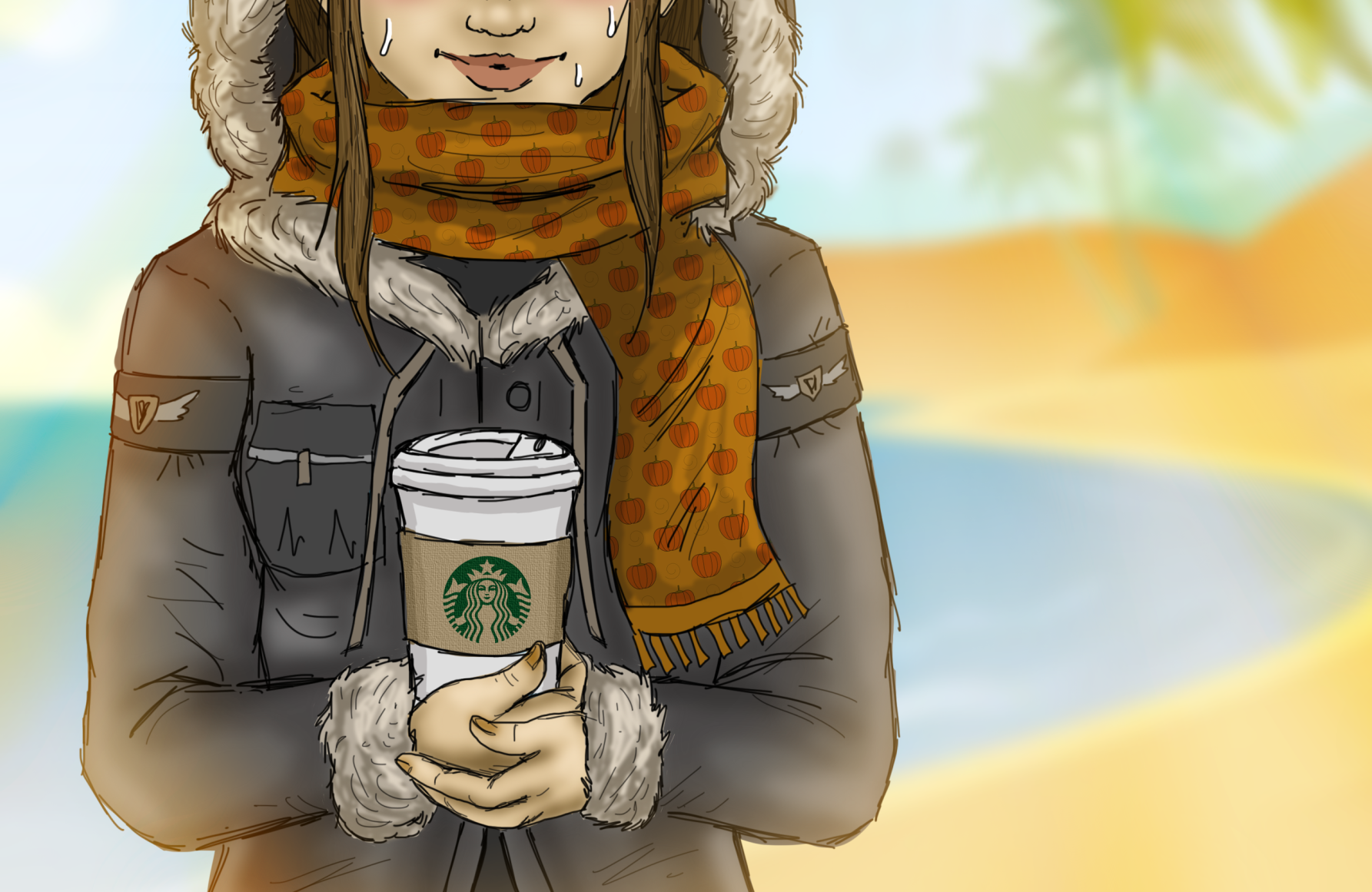 Community: Pumpkin spice latte is bringing the heat way too early
